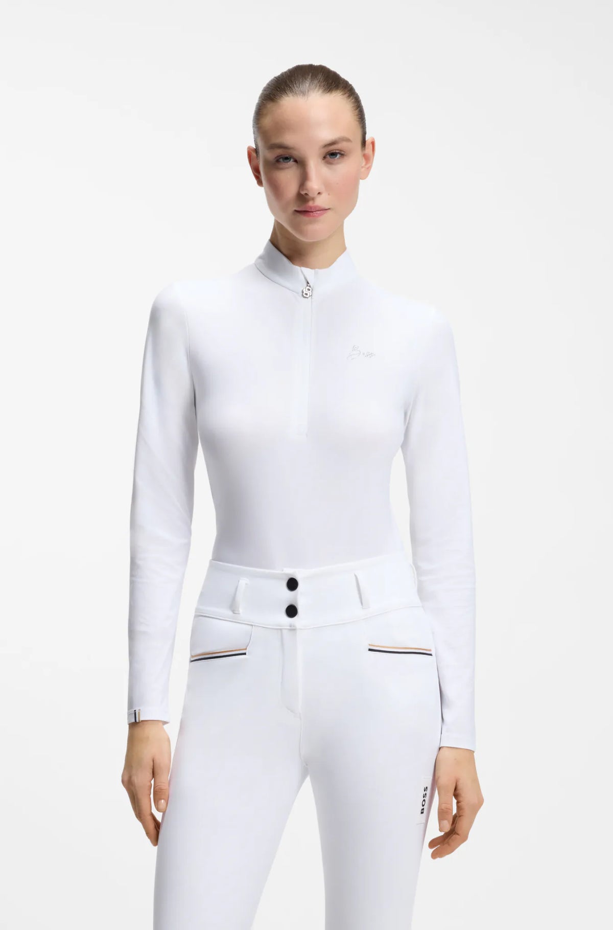 White | Minou Training Shirt, view 2