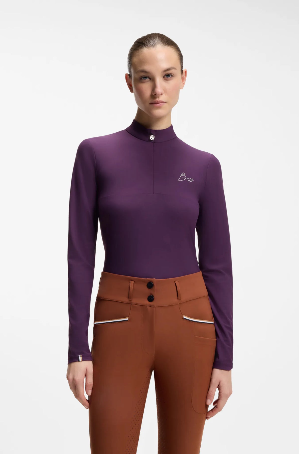Deep Purple | Minou Training Shirt, view 2
