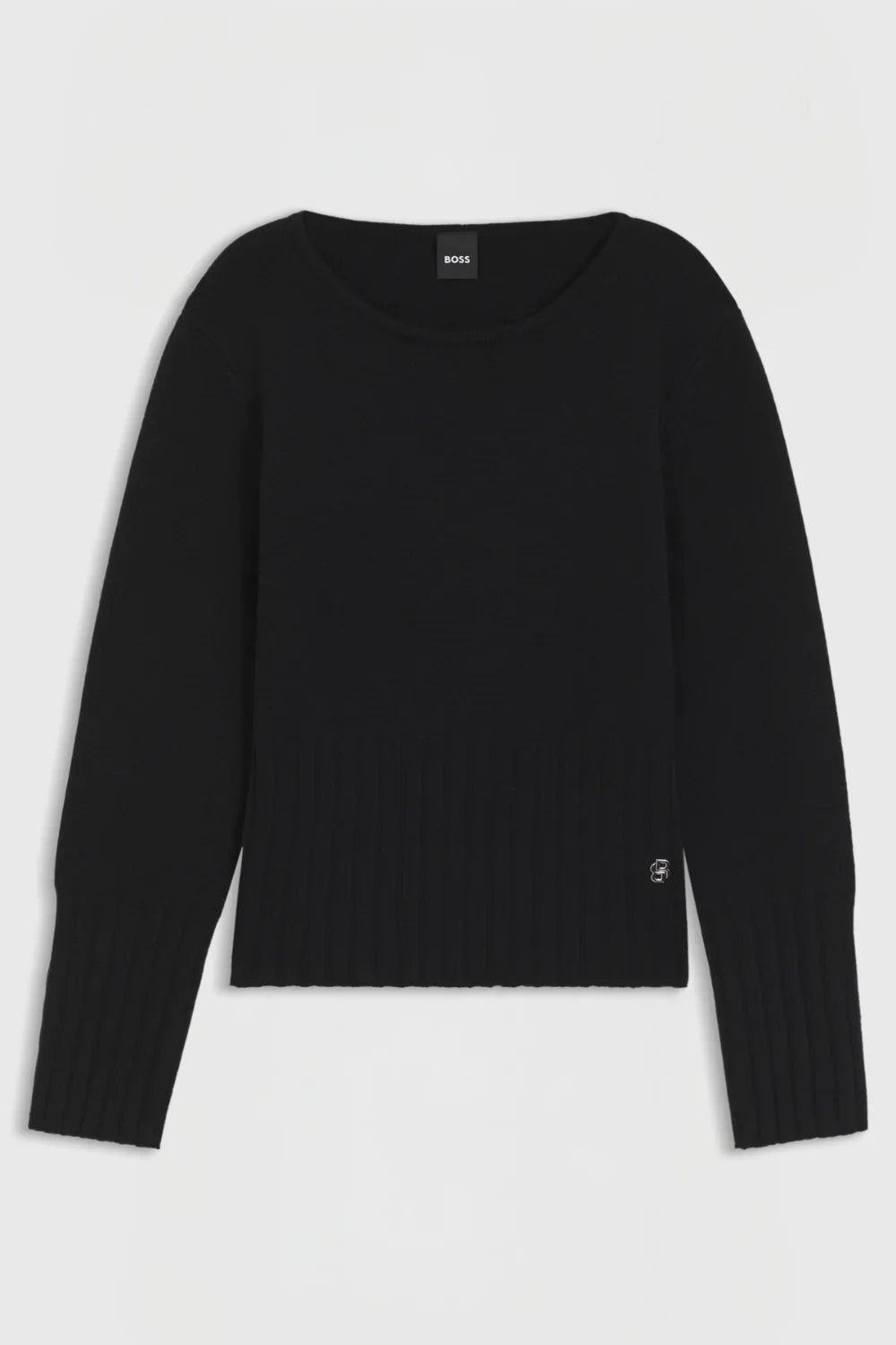 Black | Erin Luxury Knit, front