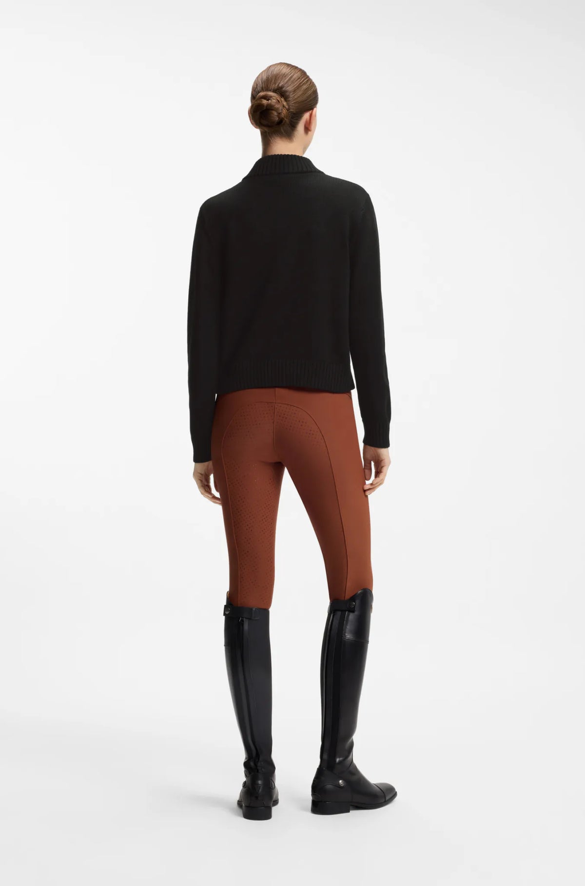 Black | Elony Knitwear Cardigan, view 5