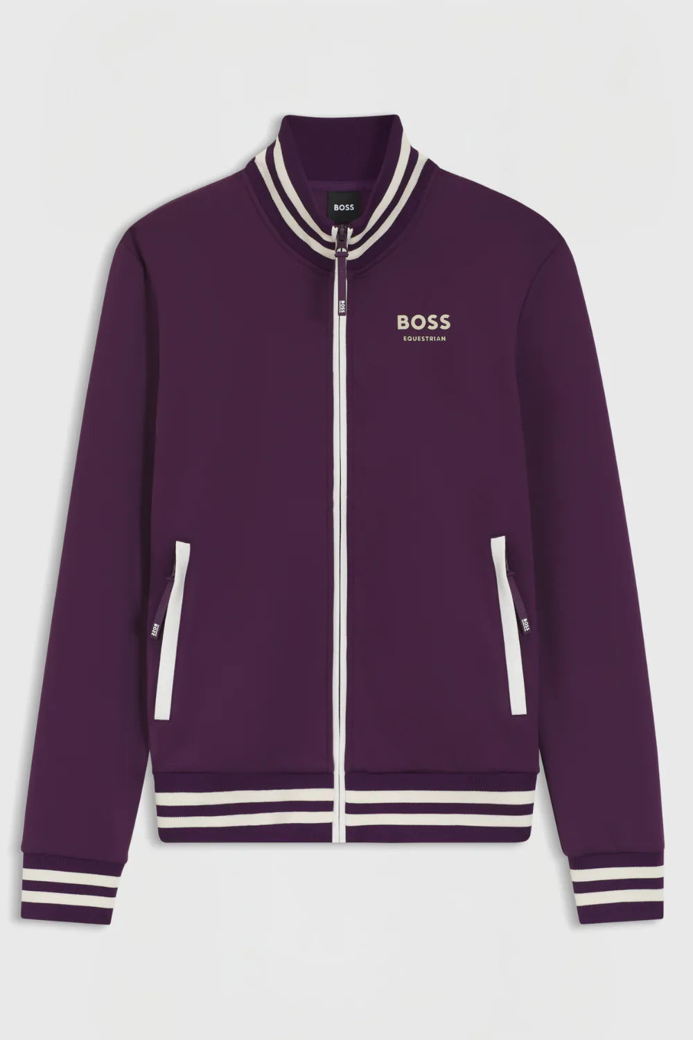 Deep Purple | Ava Function Cardigan, front