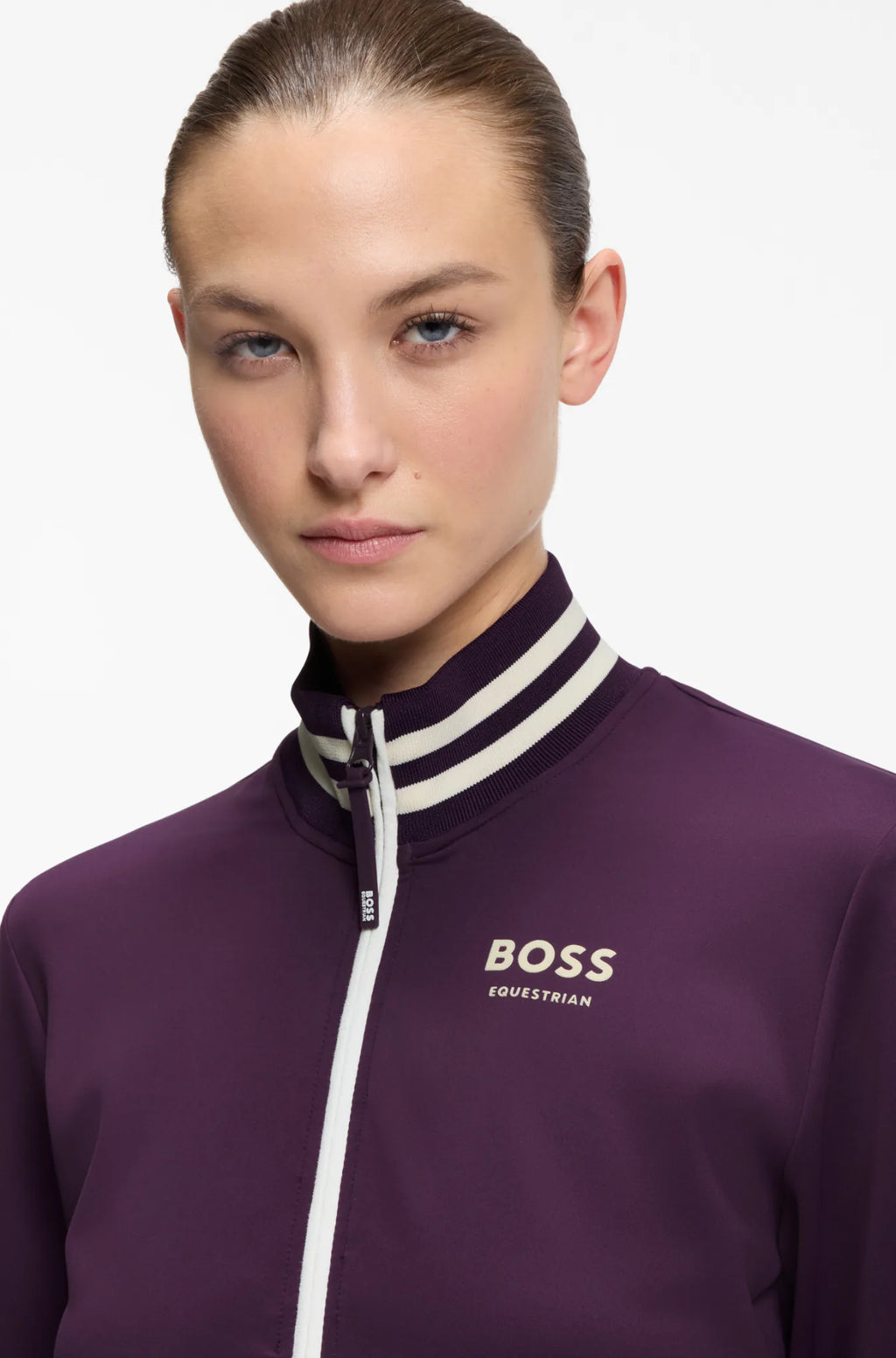 Deep Purple | Ava Function Cardigan, view 3