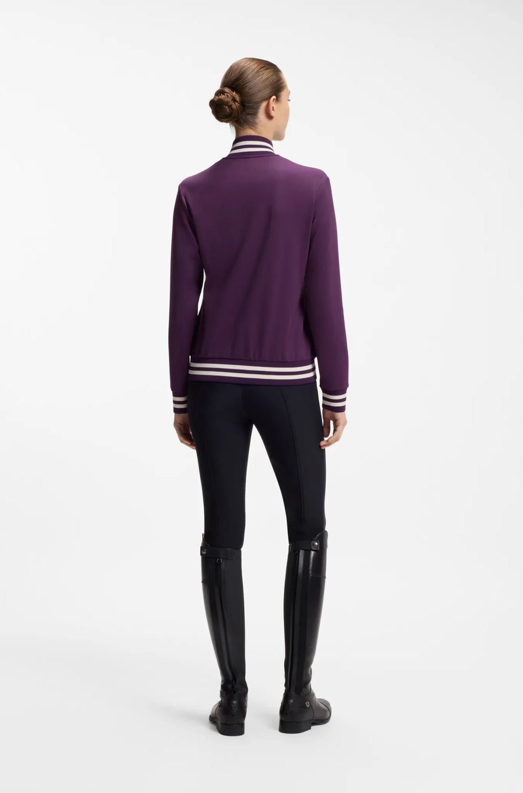 Deep Purple | Ava Function Cardigan, view 4