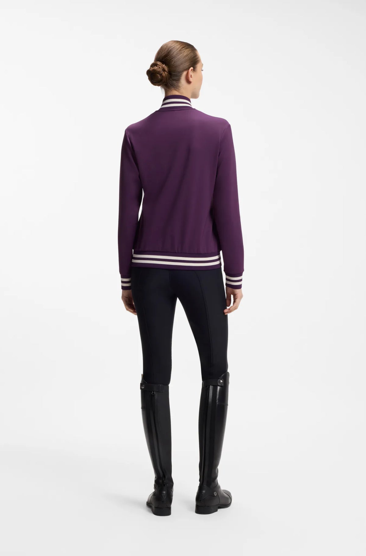 Deep Purple | Ava Function Cardigan, view 4