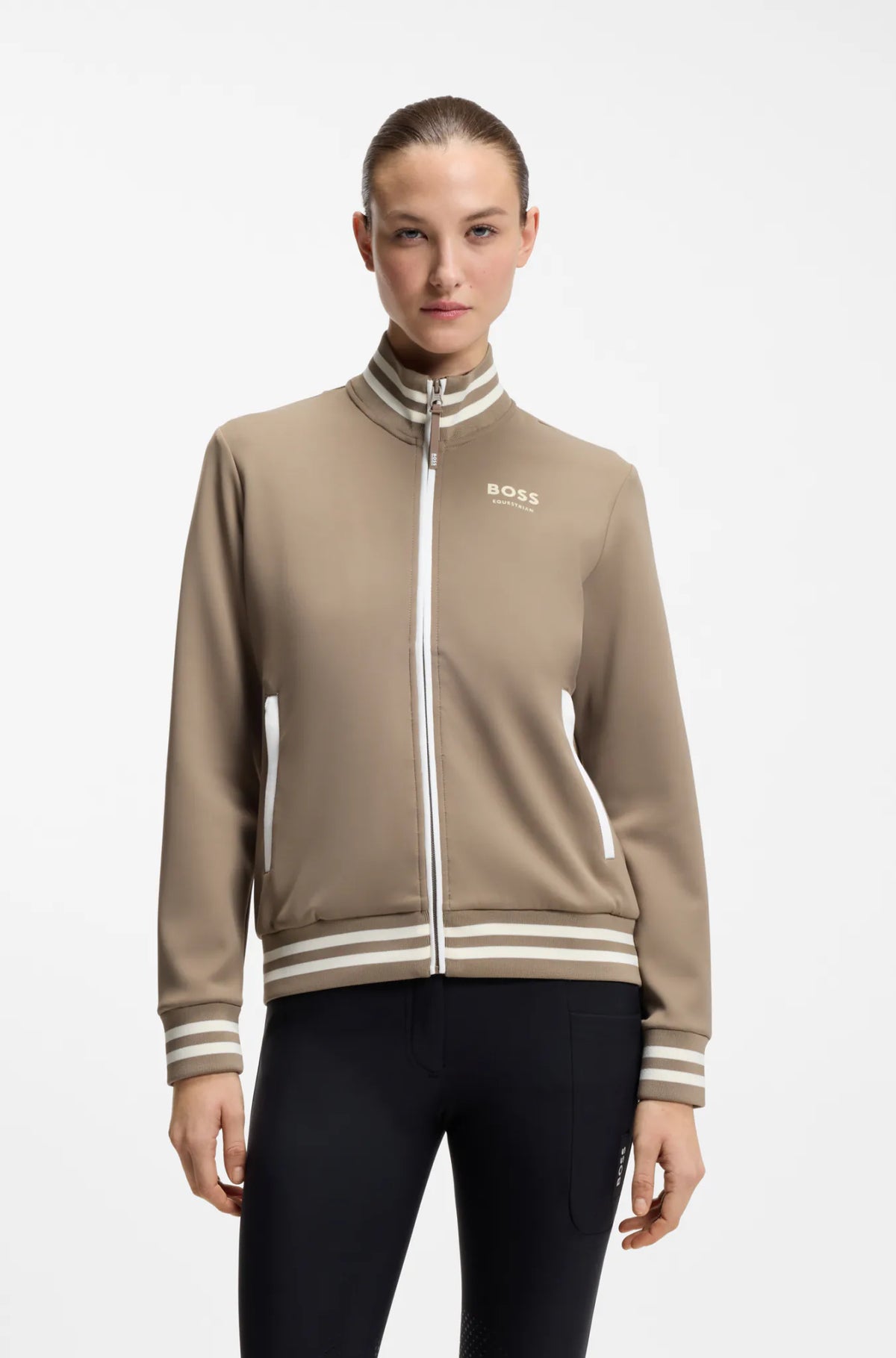 Walnut | Ava Function Cardigan, view 2