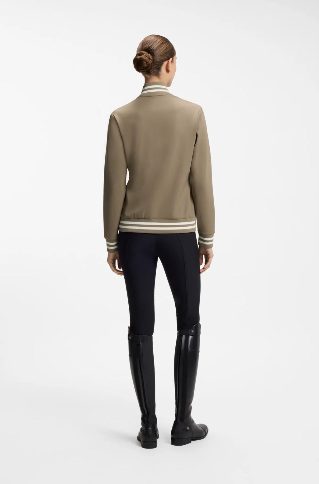 Walnut | Ava Function Cardigan, view 5
