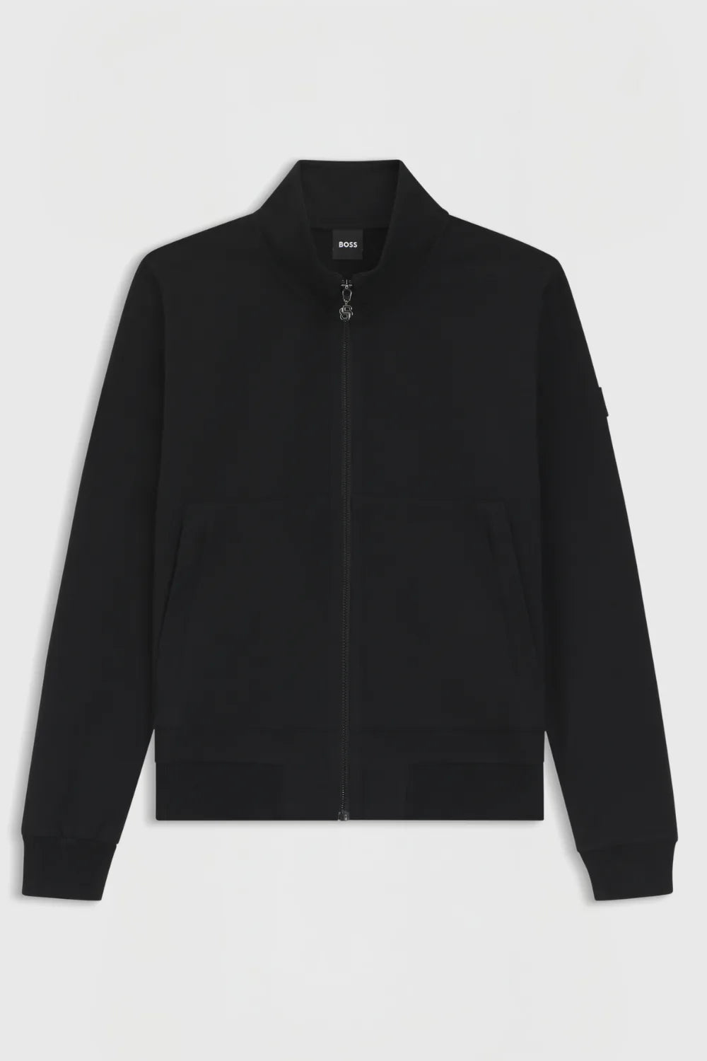 Black | Ally Training Sweater Cardigan, front