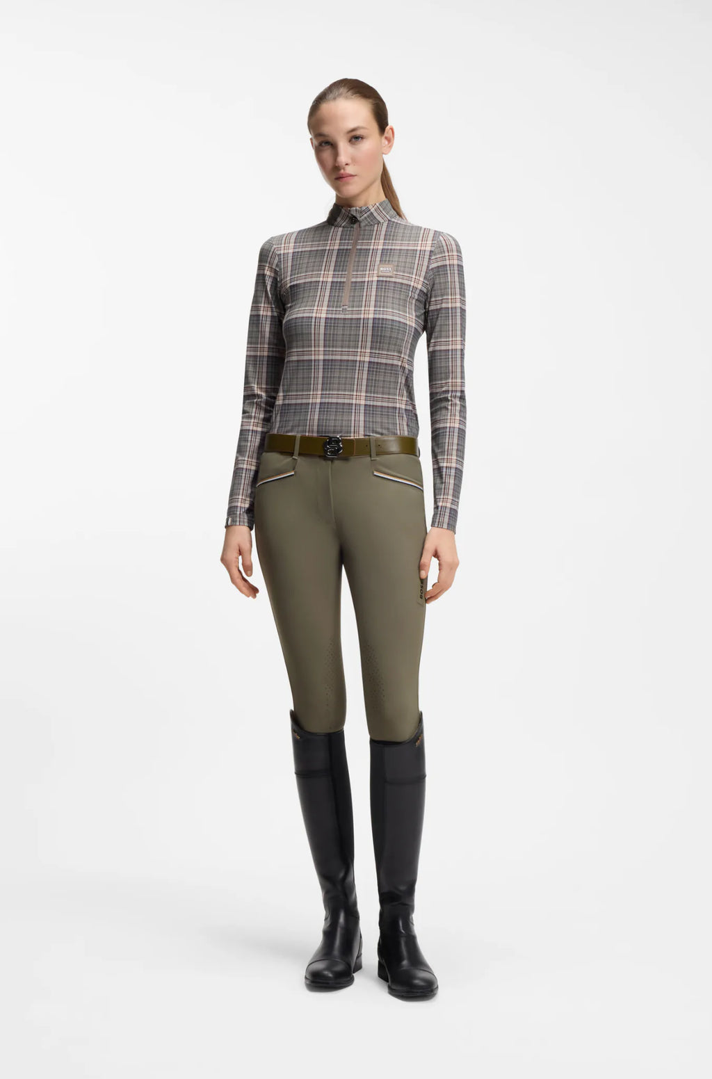 Tea Leaf | Hazel Knee Grip Breeches, view 4
