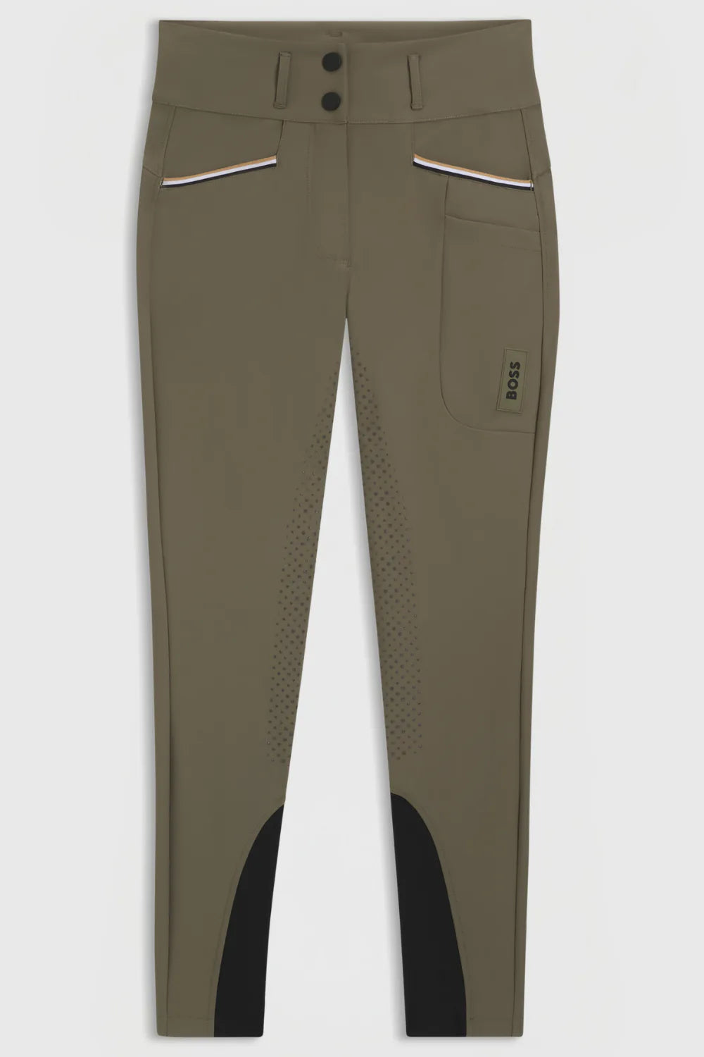 Tea Leaf | Hailey High Waist Full Grip Breeches, front