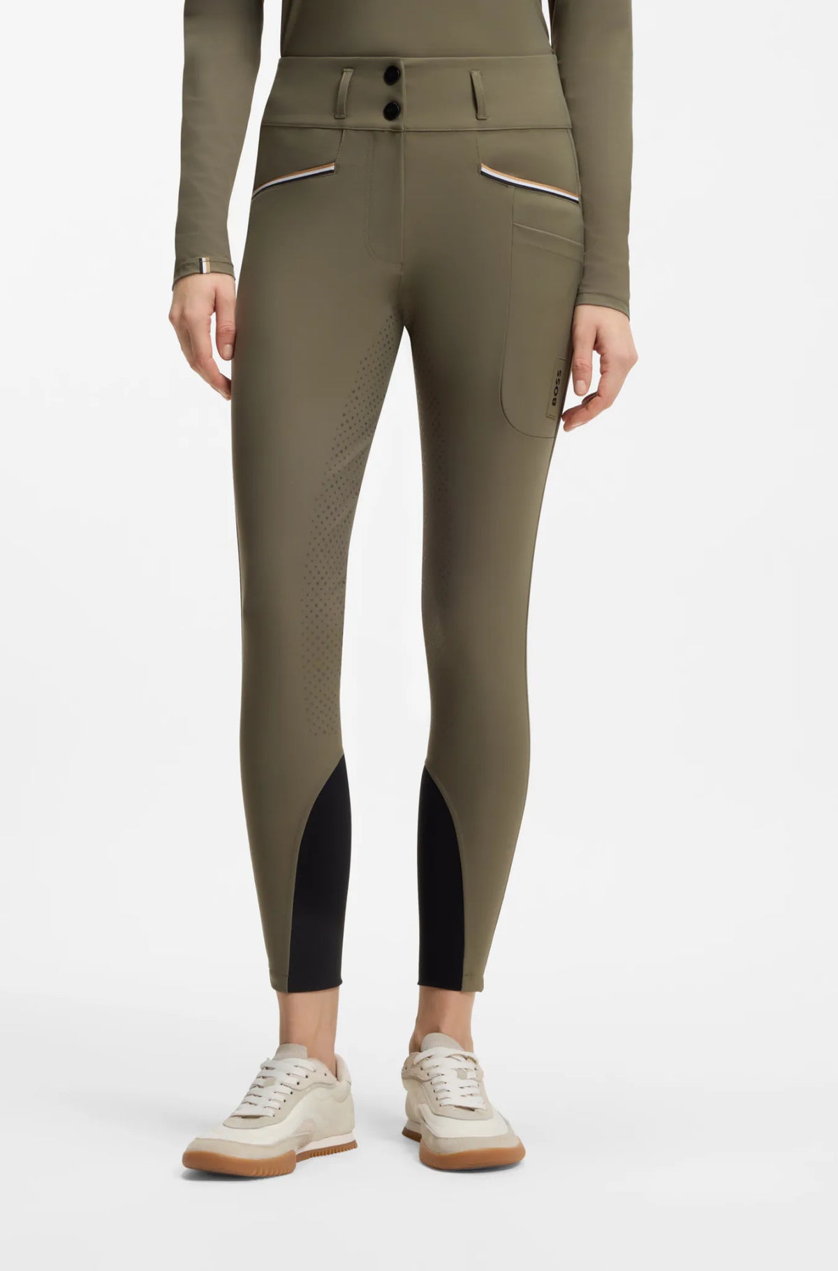 Tea Leaf | Hailey High Waist Full Grip Breeches, view 2