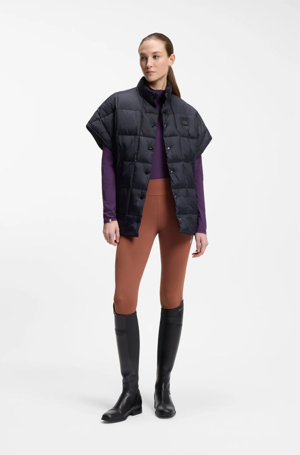 Tortoise | Harriett High Waist Full Grip Legging, view 4