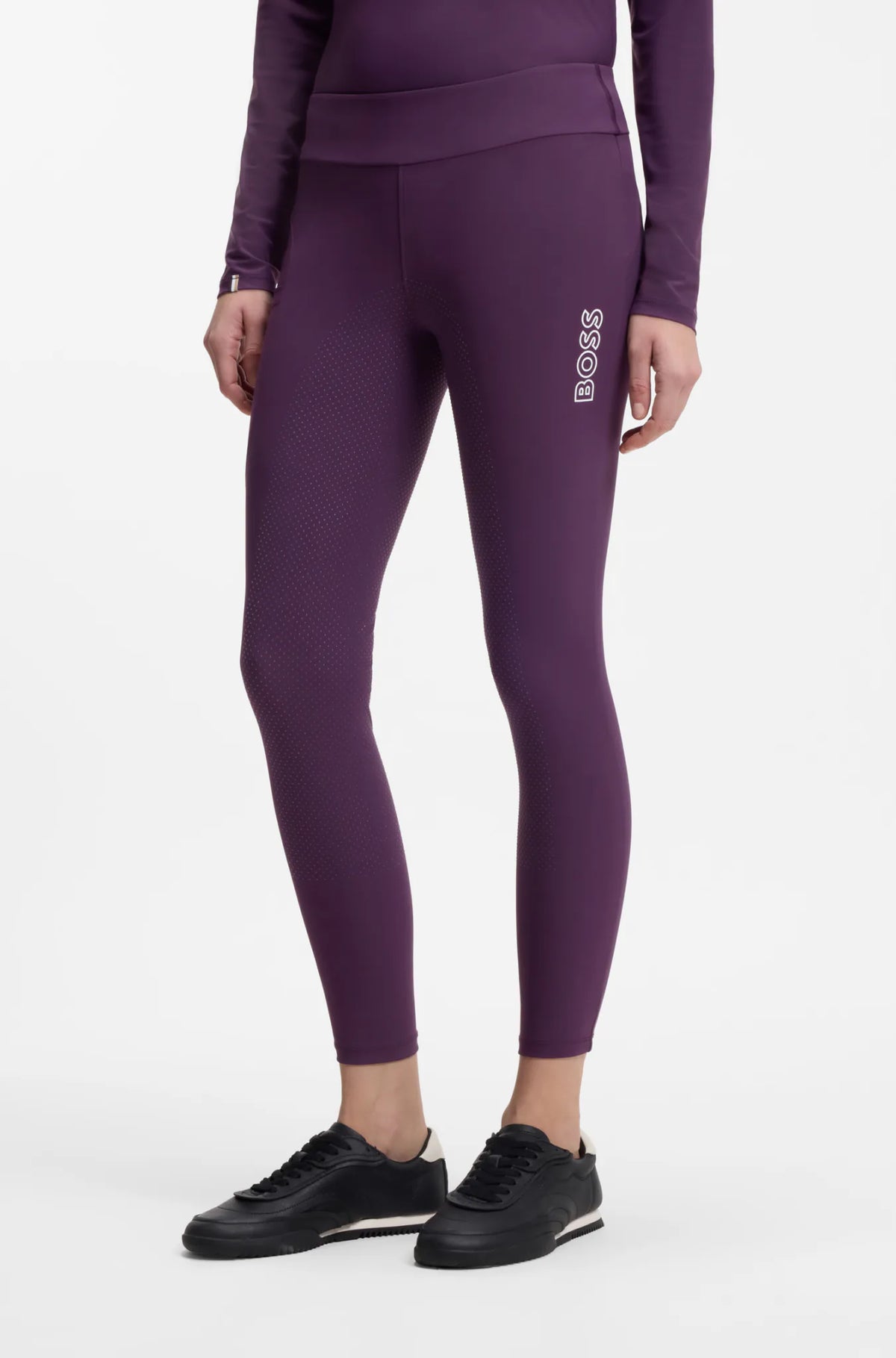 Deep Purple | Harriett High Waist Full Grip Legging, view 3