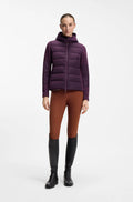 Deep Purple | Jessy Hybrid Puffer Jacket, view 2