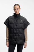 Black | Demi Down Cape, view 2