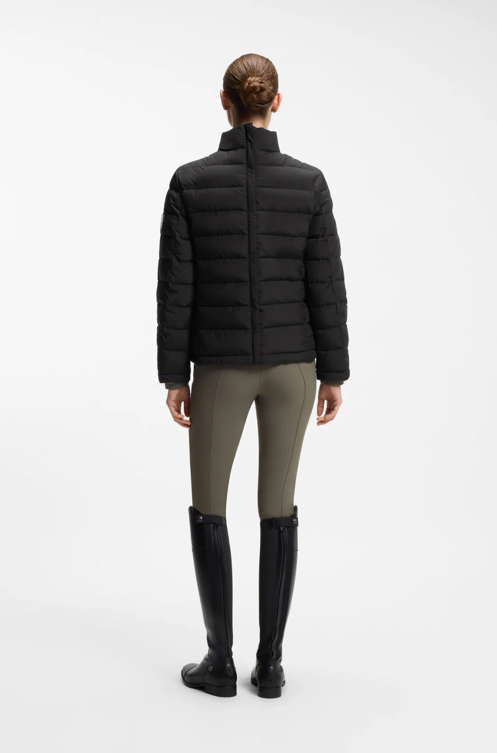 Black | Violet Airbag Compatible Puffer Jacket, view 5