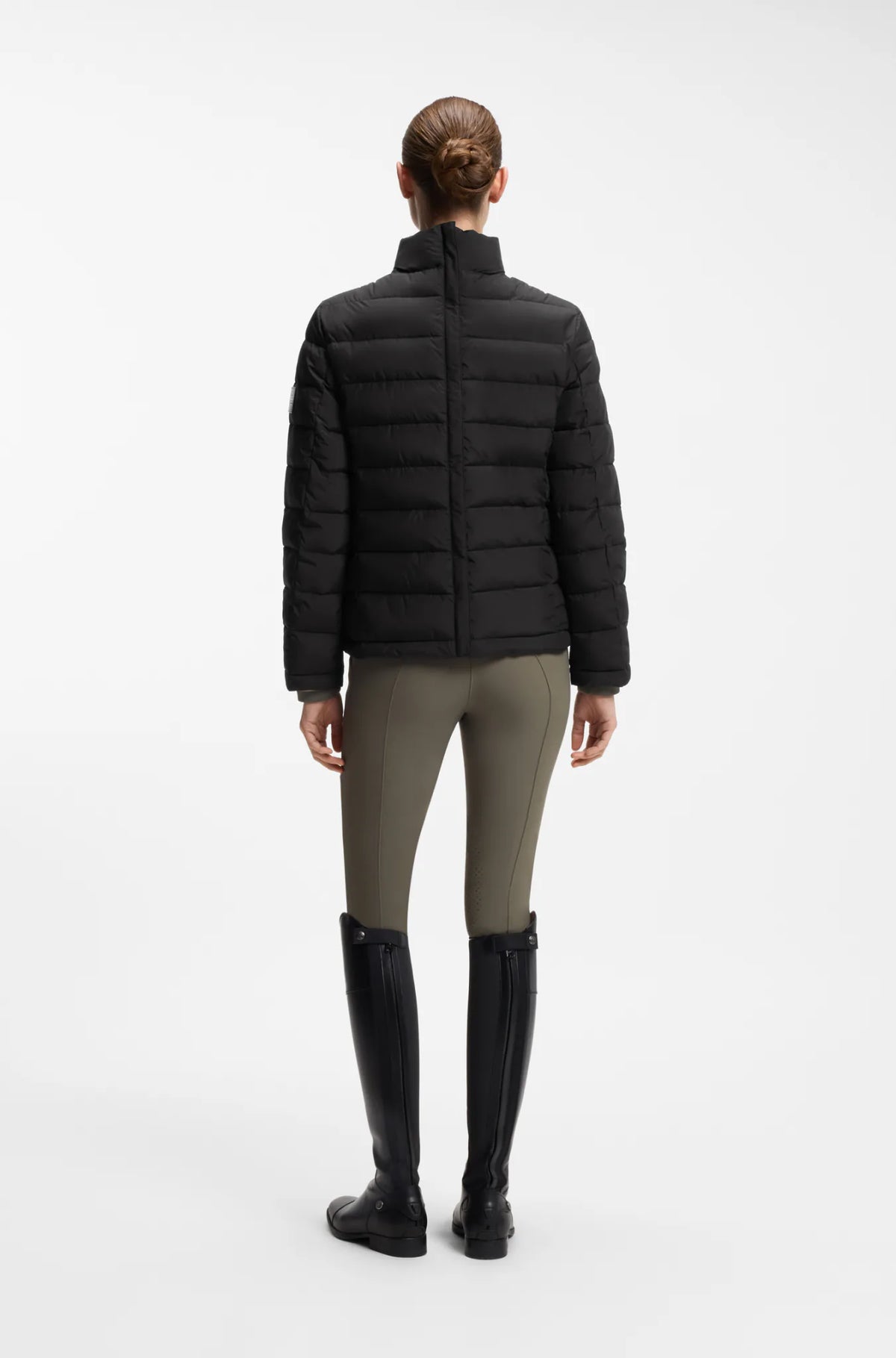 Black | Violet Airbag Compatible Puffer Jacket, view 5