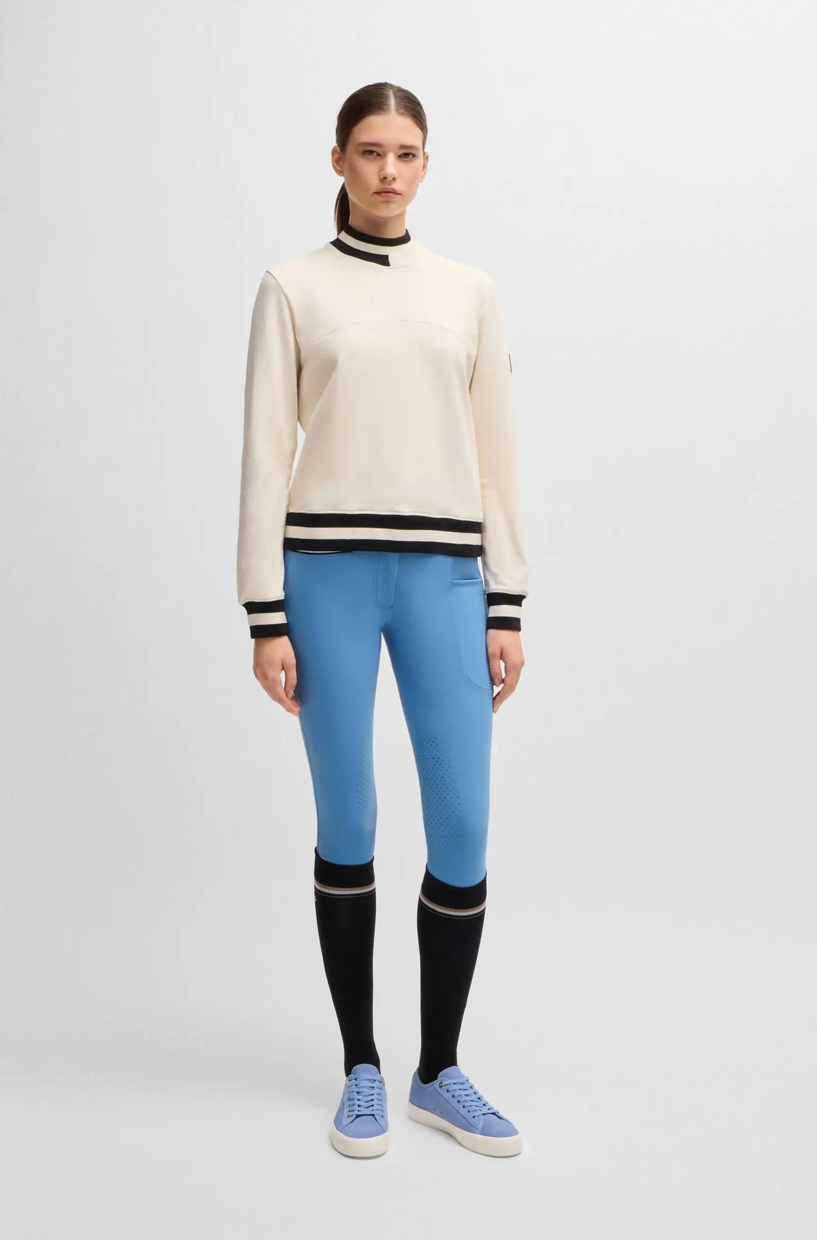 Hannah High Waist Knee Grip Breeches